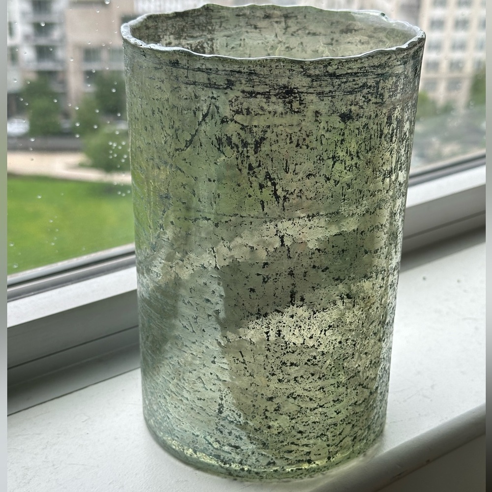Glass Candle Holder